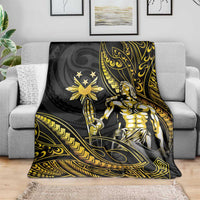 Filipinos Lapu Lapu Hero Blanket Gold Polynesian Tribal Tattoo LT05 - Polynesian Pride