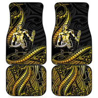 Filipinos Lapu Lapu Hero Car Mats Gold Polynesian Tribal Tattoo LT05 - Polynesian Pride