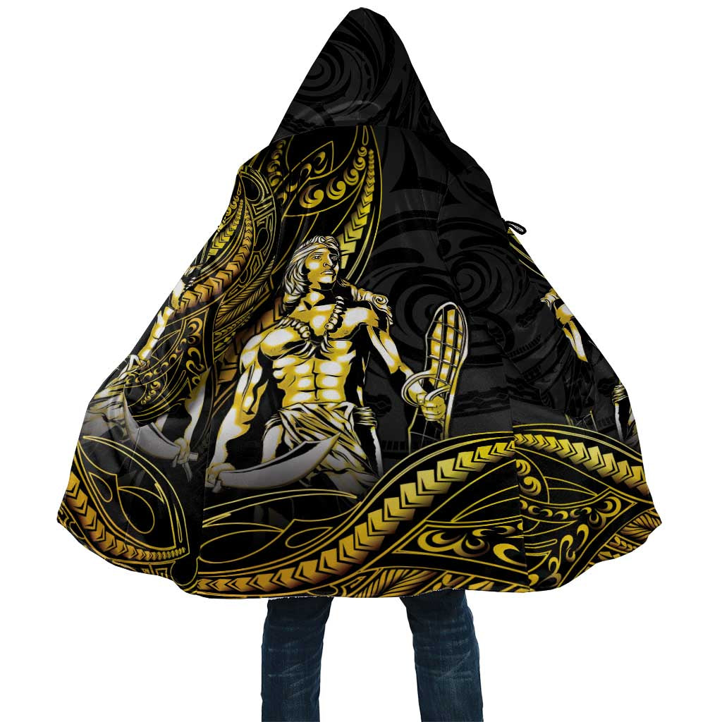 Filipinos Lapu Lapu Hero Cloak Gold Polynesian Tribal Tattoo LT05 Unisex Gold - Polynesian Pride