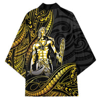 Filipinos Lapu Lapu Hero Kimono Gold Polynesian Tribal Tattoo LT05 - Polynesian Pride
