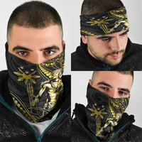 Filipinos Lapu Lapu Hero Neck Gaiter Gold Polynesian Tribal Tattoo