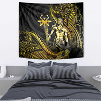 Filipinos Lapu Lapu Hero Tapestry Gold Polynesian Tribal Tattoo LT05 - Polynesian Pride
