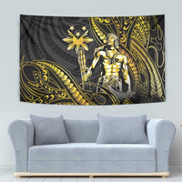 Filipinos Lapu Lapu Hero Tapestry Gold Polynesian Tribal Tattoo LT05 - Polynesian Pride