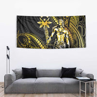 Filipinos Lapu Lapu Hero Tapestry Gold Polynesian Tribal Tattoo LT05 - Polynesian Pride