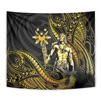 Filipinos Lapu Lapu Hero Tapestry Gold Polynesian Tribal Tattoo LT05 - Polynesian Pride