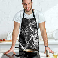 Filipinos Lapu Lapu Hero Apron Black Polynesian Tribal Tattoo LT05 - Polynesian Pride