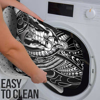 Filipinos Lapu Lapu Hero Bathroom Set Black Polynesian Tribal Tattoo LT05 - Polynesian Pride