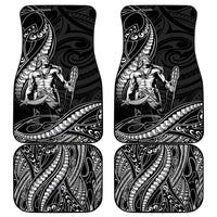 Filipinos Lapu Lapu Hero Car Mats Black Polynesian Tribal Tattoo LT05 - Polynesian Pride