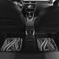 Filipinos Lapu Lapu Hero Car Mats Black Polynesian Tribal Tattoo LT05 Set 2pcs - Back Black - Polynesian Pride