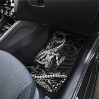 Filipinos Lapu Lapu Hero Car Mats Black Polynesian Tribal Tattoo LT05 - Polynesian Pride