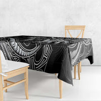 Filipinos Lapu Lapu Hero Tablecloth Black Polynesian Tribal Tattoo LT05 - Polynesian Pride