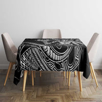 Filipinos Lapu Lapu Hero Tablecloth Black Polynesian Tribal Tattoo LT05 - Polynesian Pride