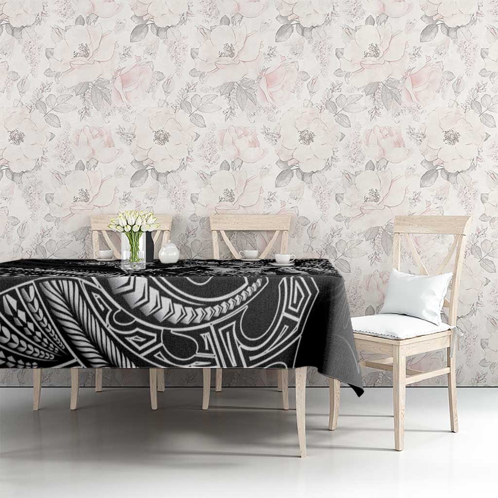 Filipinos Lapu Lapu Hero Tablecloth Black Polynesian Tribal Tattoo LT05 - Polynesian Pride