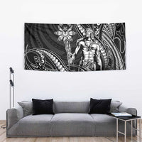 Filipinos Lapu Lapu Hero Tapestry Black Polynesian Tribal Tattoo LT05 - Polynesian Pride