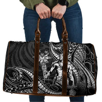 Filipinos Lapu Lapu Hero Travel Bag Black Polynesian Tribal Tattoo LT05 Black - Polynesian Pride