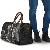 Filipinos Lapu Lapu Hero Travel Bag Black Polynesian Tribal Tattoo LT05 - Polynesian Pride