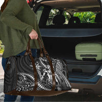 Filipinos Lapu Lapu Hero Travel Bag Black Polynesian Tribal Tattoo LT05 - Polynesian Pride