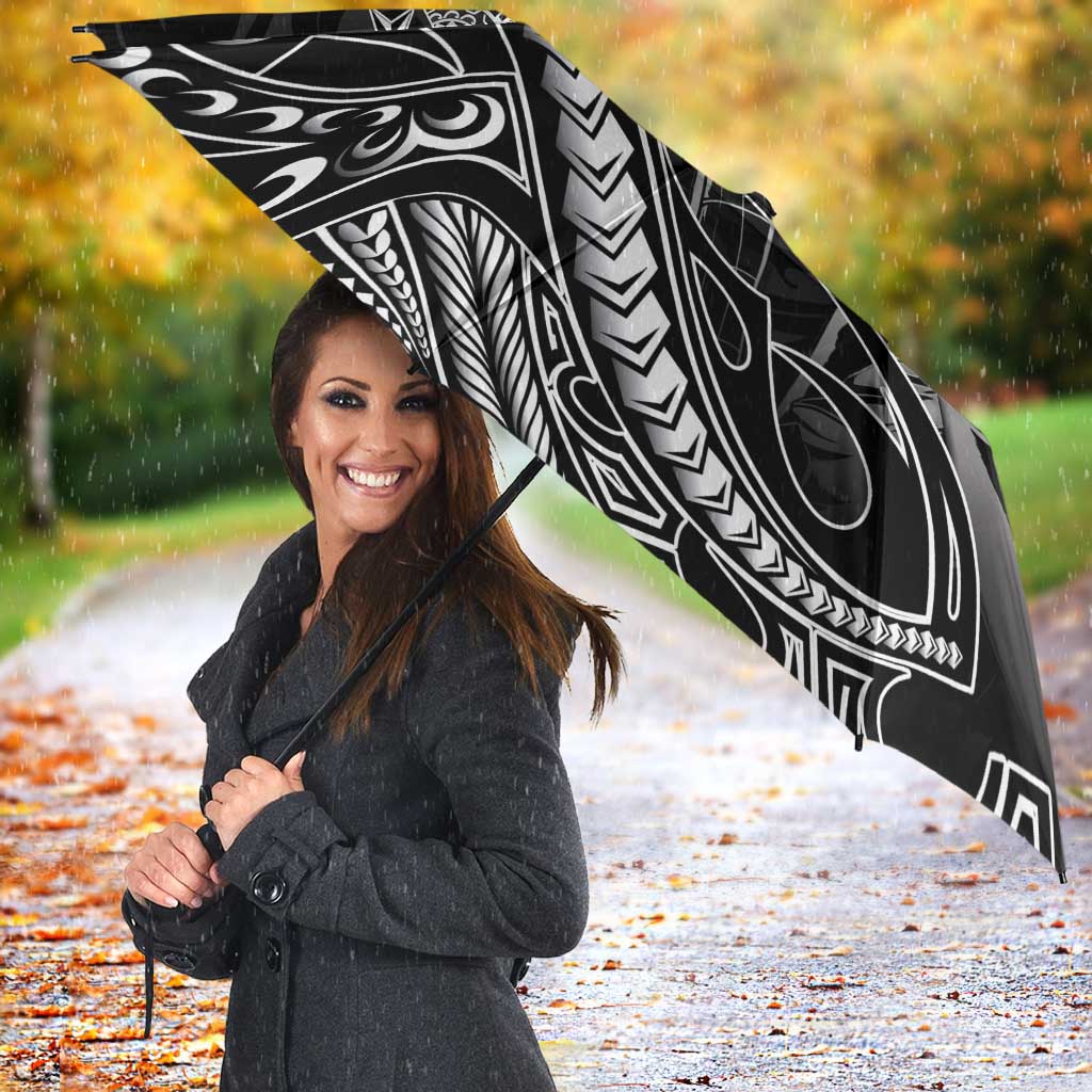 Filipinos Lapu Lapu Hero Umbrella Black Polynesian Tribal Tattoo LT05 - Polynesian Pride