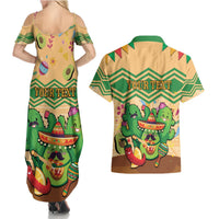 Personalised Hawaii Cinco De Mayo Couples Matching Summer Maxi Dress and Hawaiian Shirt Funny Style LT05 - Polynesian Pride
