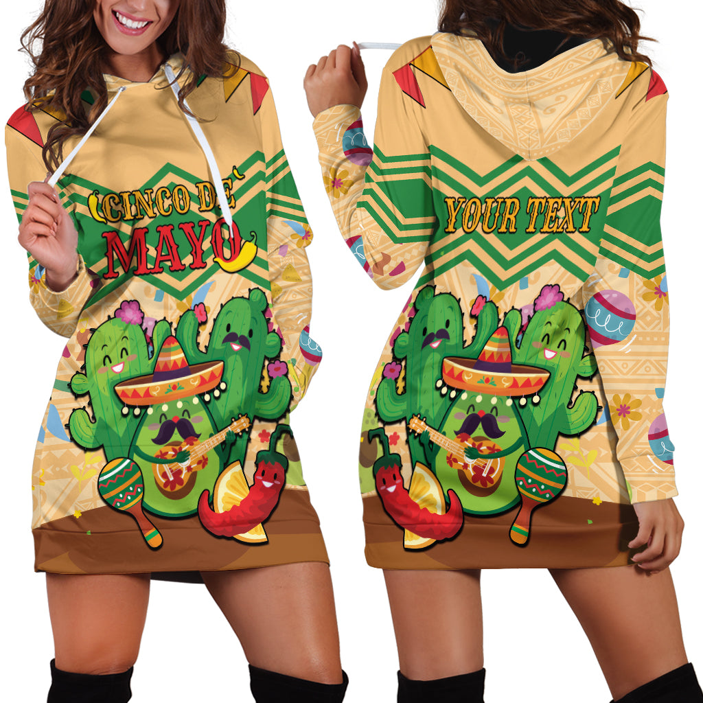 Personalised Hawaii Cinco De Mayo Hoodie Dress Funny Style LT05 - Polynesian Pride