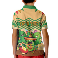 Personalised Hawaii Cinco De Mayo Kid Polo Shirt Funny Style