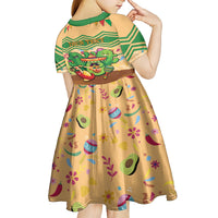 Personalised Hawaii Cinco De Mayo Kid Short Sleeve Dress Funny Style LT05 - Polynesian Pride