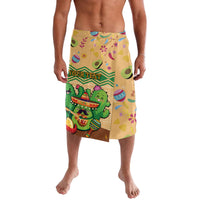 Personalised Hawaii Cinco De Mayo Lavalava Funny Style LT05 Brown - Polynesian Pride