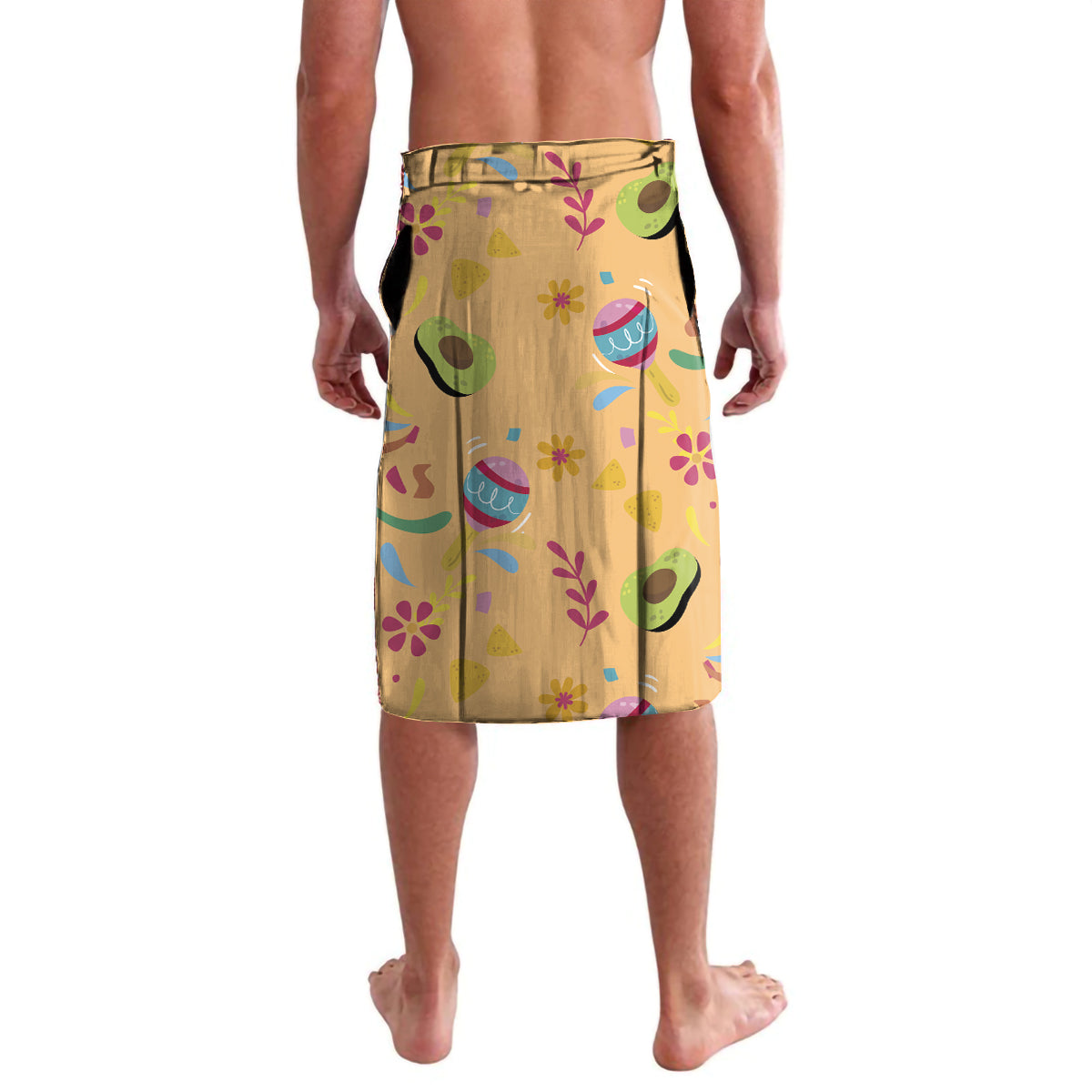 Personalised Hawaii Cinco De Mayo Lavalava Funny Style LT05 - Polynesian Pride