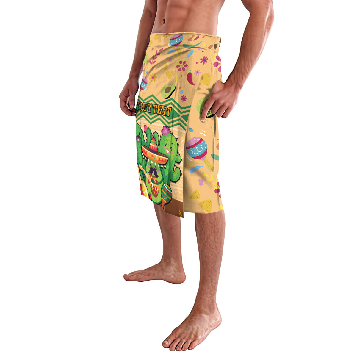 Personalised Hawaii Cinco De Mayo Lavalava Funny Style LT05 - Polynesian Pride