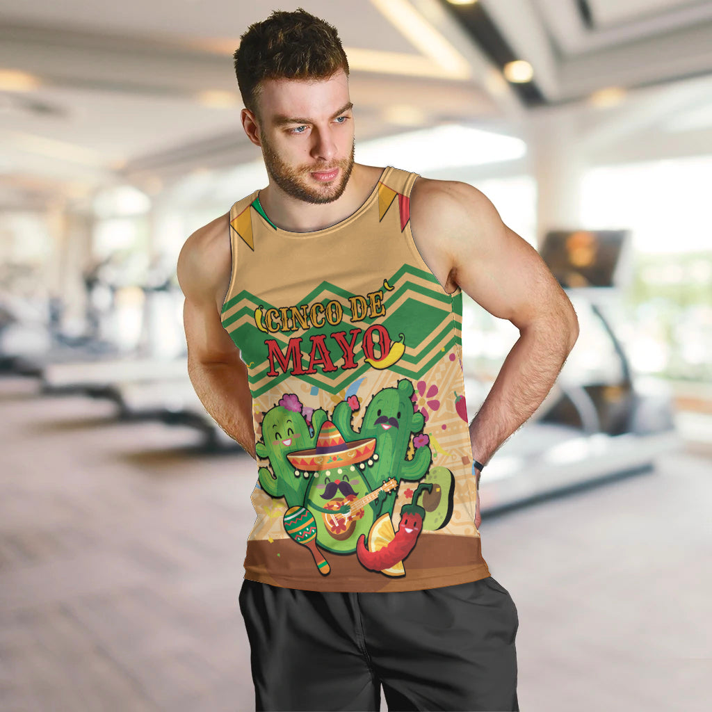 Personalised Hawaii Cinco De Mayo Men Tank Top Funny Style