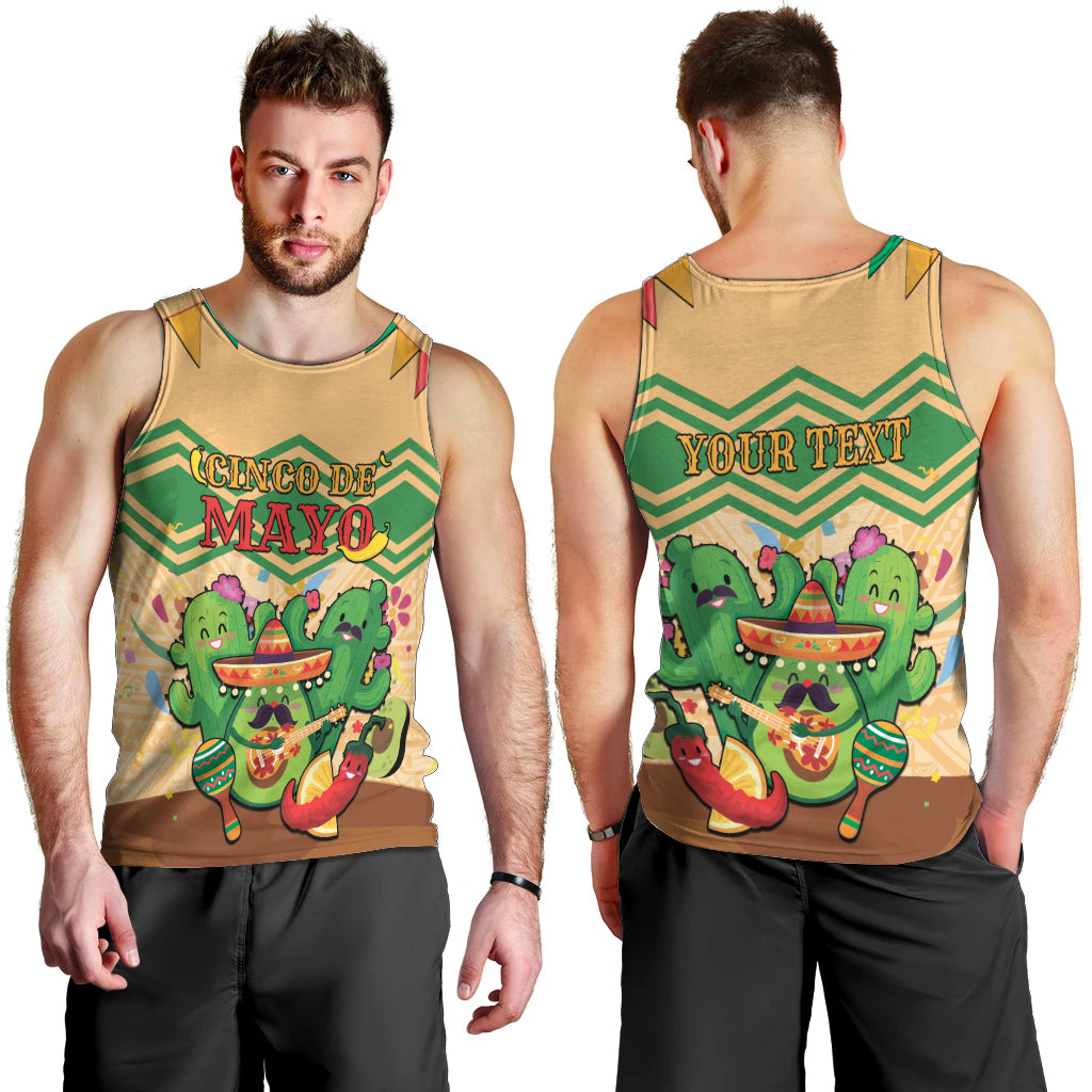 Personalised Hawaii Cinco De Mayo Men Tank Top Funny Style LT05 - Polynesian Pride