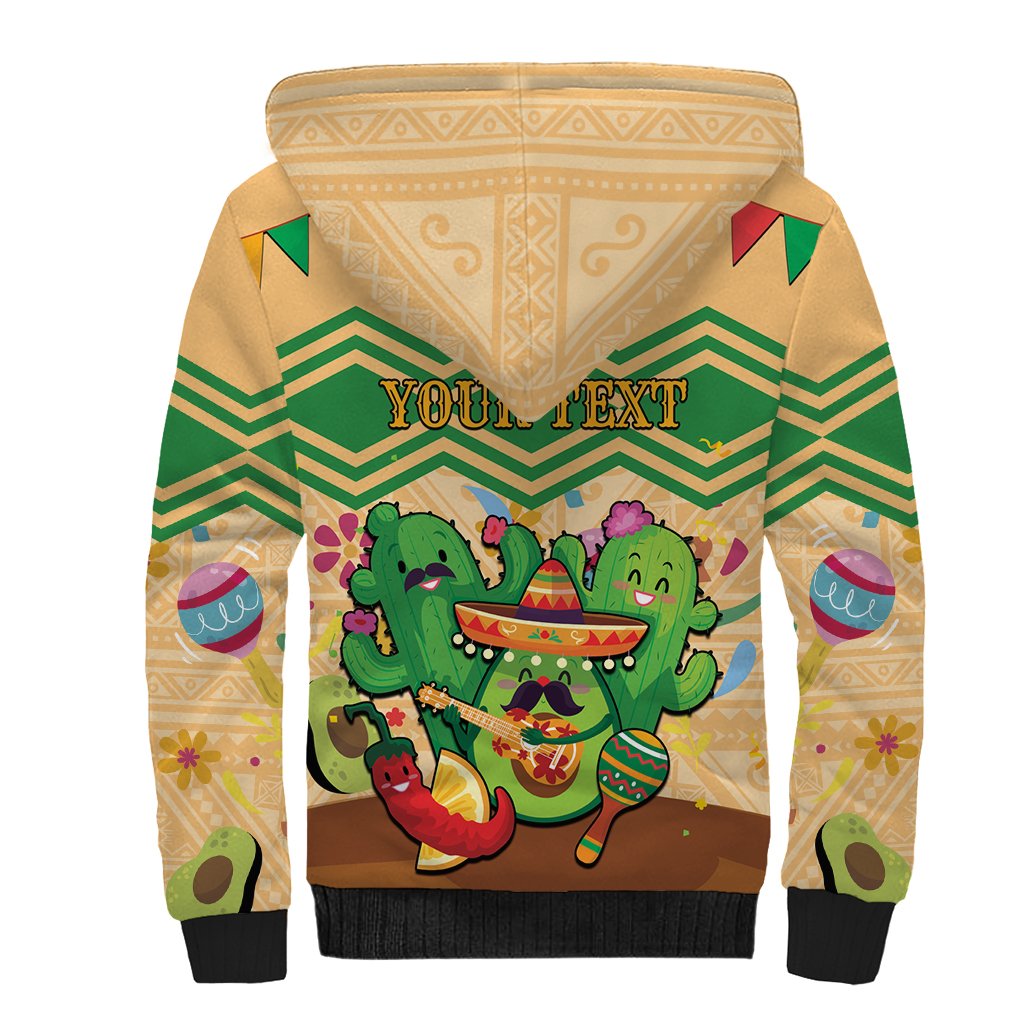 Personalised Hawaii Cinco De Mayo Sherpa Hoodie Funny Style LT05 - Polynesian Pride