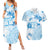 Happy Fiji Girmit Day Couples Matching Summer Maxi Dress and Hawaiian Shirt Fijian Tapa With Mandala Pattern
