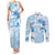 Happy Fiji Girmit Day Couples Matching Tank Maxi Dress and Long Sleeve Button Shirt Fijian Tapa With Mandala Pattern