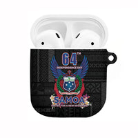 Samoa 64th Independence Anniversary AirPods Case LT05 Black - Polynesian Pride