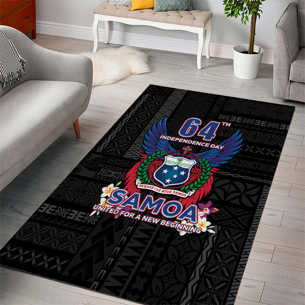 Samoa 64th Independence Anniversary Area Rug LT05 - Polynesian Pride