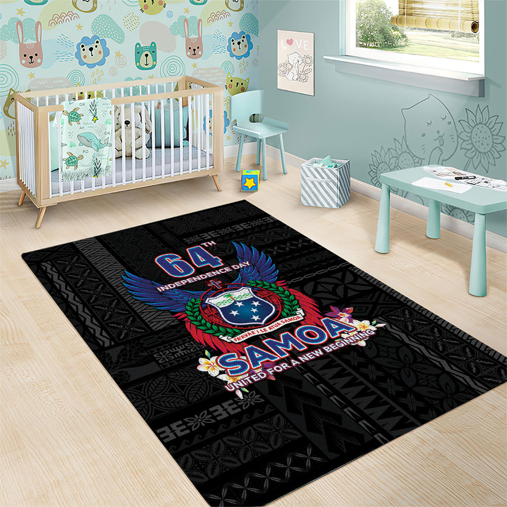 Samoa 64th Independence Anniversary Area Rug LT05 - Polynesian Pride