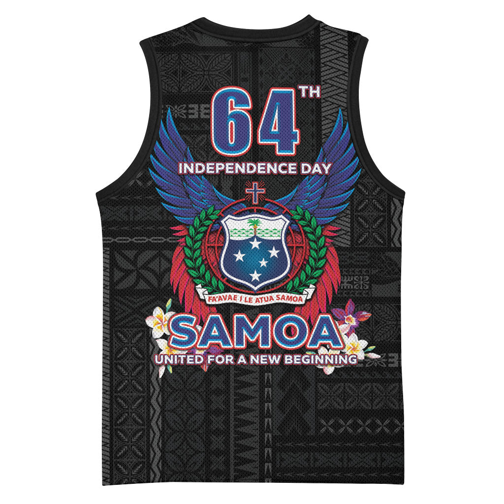 Samoa 64th Independence Anniversary Basketball Jersey LT05 - Polynesian Pride