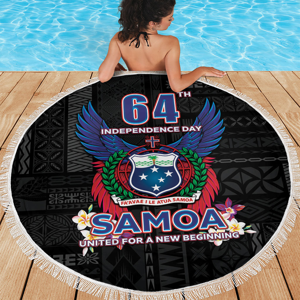 Samoa 64th Independence Anniversary Beach Blanket LT05 - Polynesian Pride