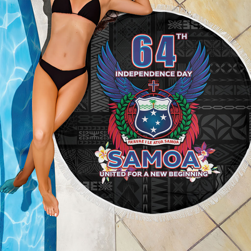 Samoa 64th Independence Anniversary Beach Blanket LT05 - Polynesian Pride