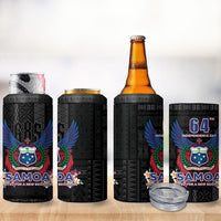 Samoa 64th Independence Anniversary 4 in 1 Can Cooler Tumbler LT05 - Polynesian Pride