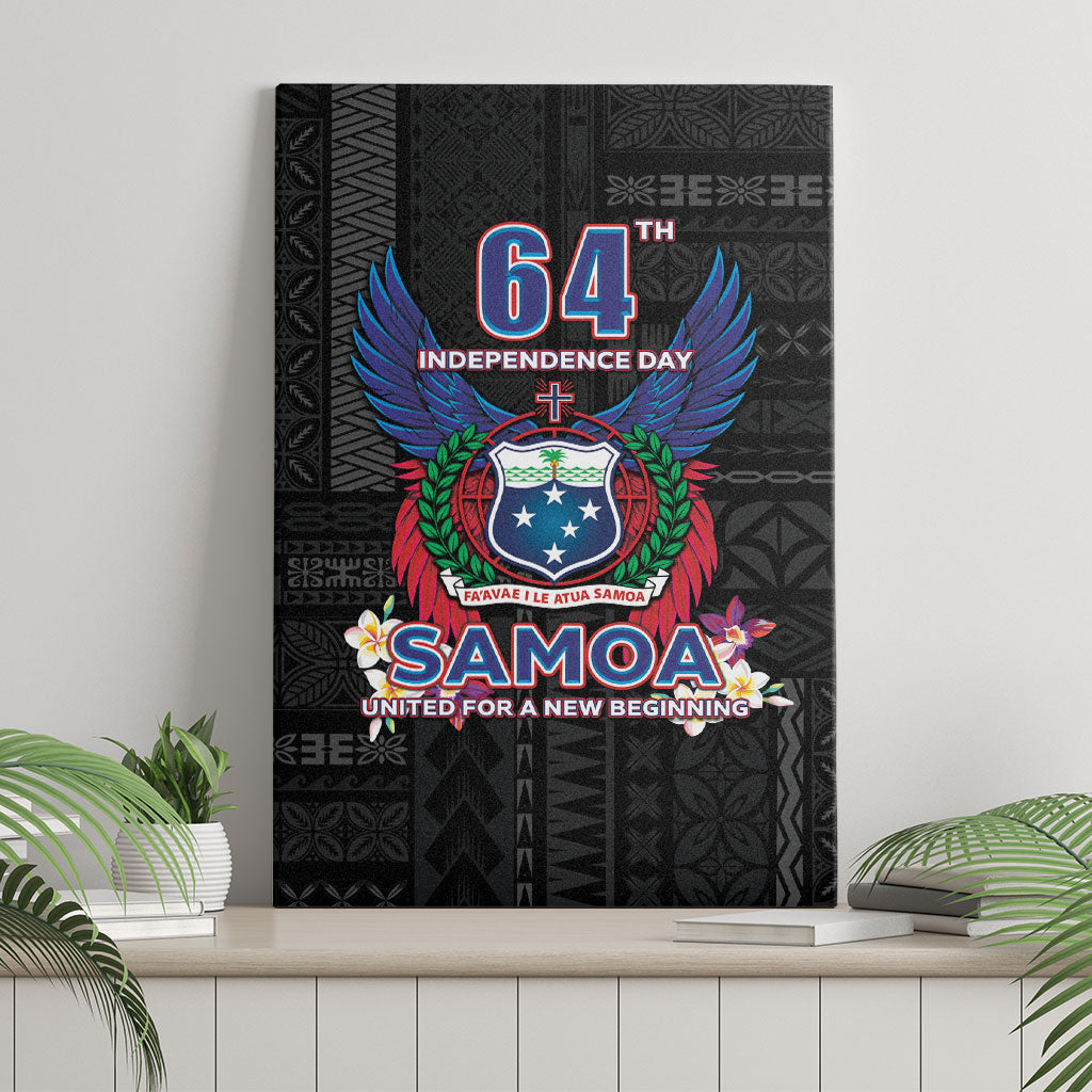 Samoa 64th Independence Anniversary Canvas Wall Art LT05 - Polynesian Pride