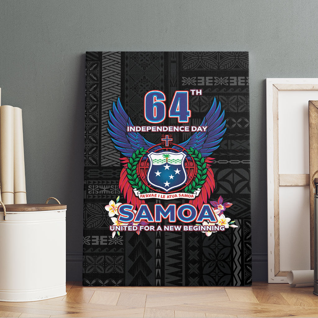 Samoa 64th Independence Anniversary Canvas Wall Art LT05 - Polynesian Pride