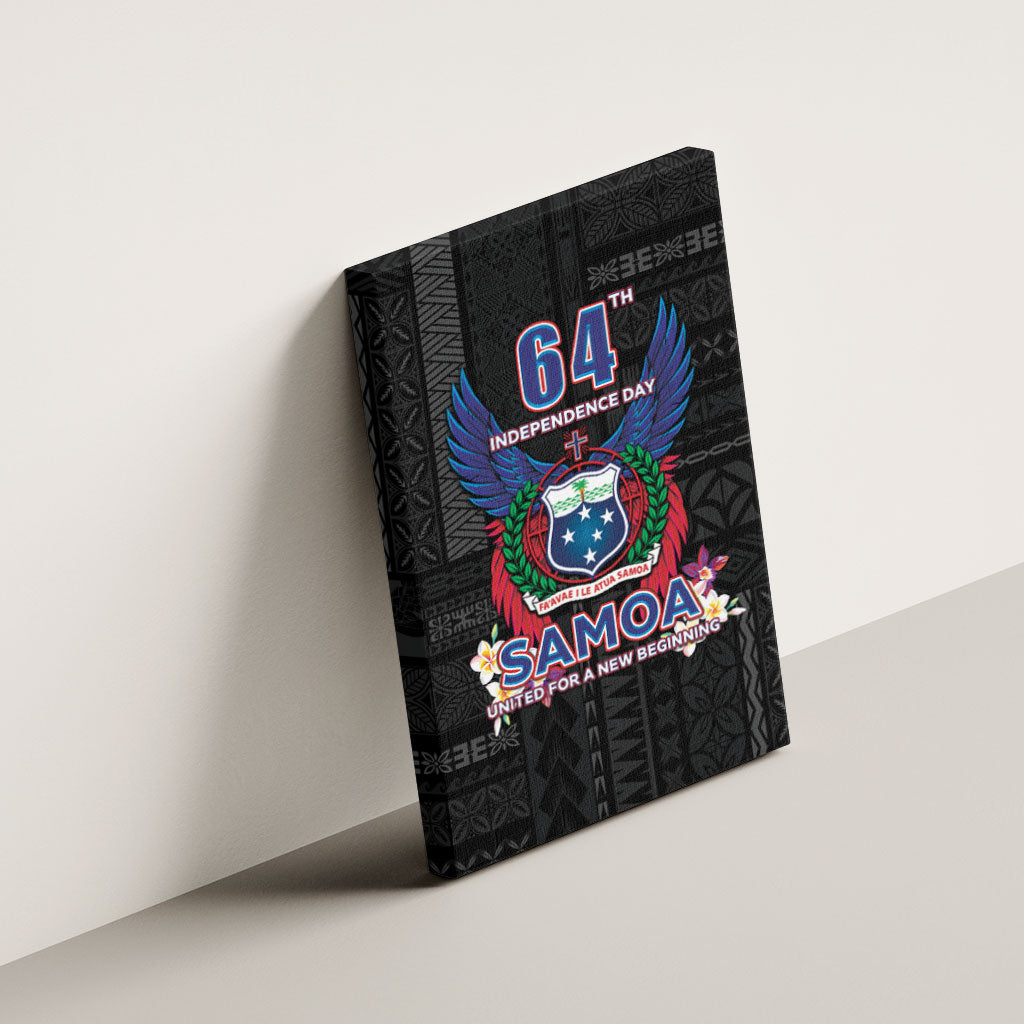 Samoa 64th Independence Anniversary Canvas Wall Art LT05 - Polynesian Pride