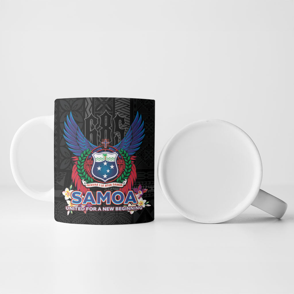 Samoa 64th Independence Anniversary Ceramic Mug LT05 - Polynesian Pride