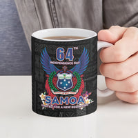 Samoa 64th Independence Anniversary Ceramic Mug LT05 - Polynesian Pride