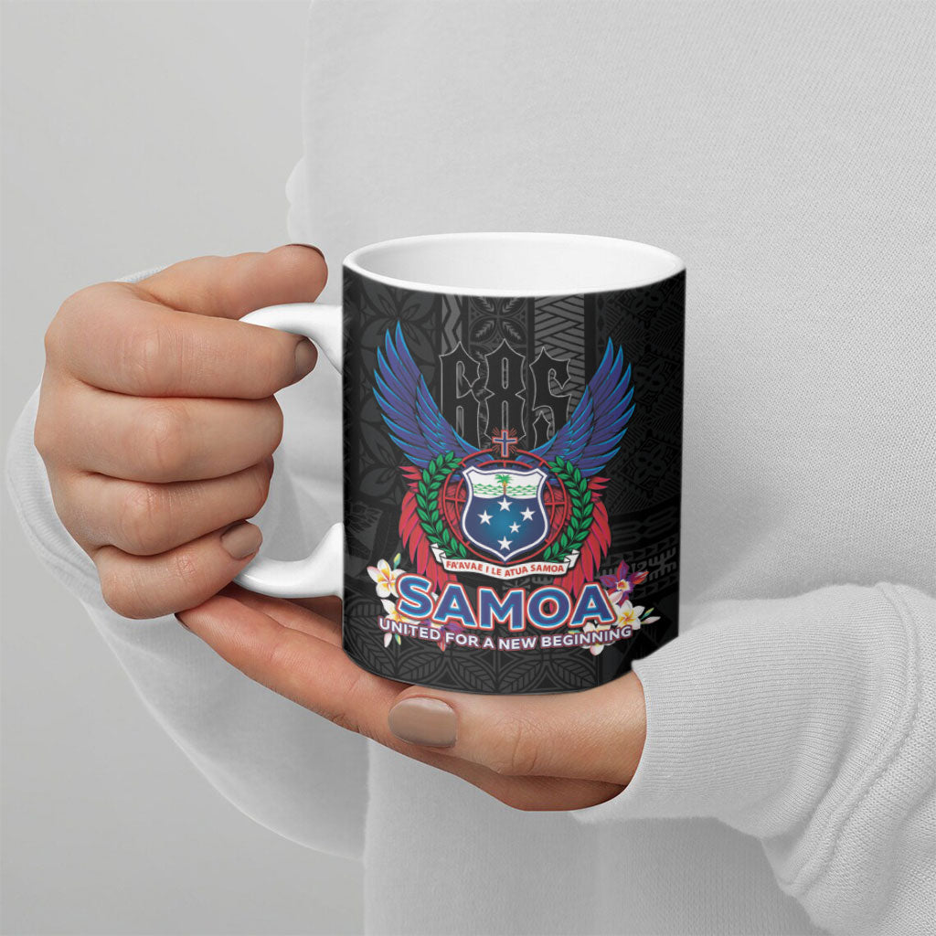 Samoa 64th Independence Anniversary Ceramic Mug LT05 - Polynesian Pride
