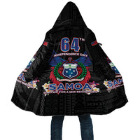 Samoa 64th Independence Anniversary Cloak LT05 Unisex Black - Polynesian Pride