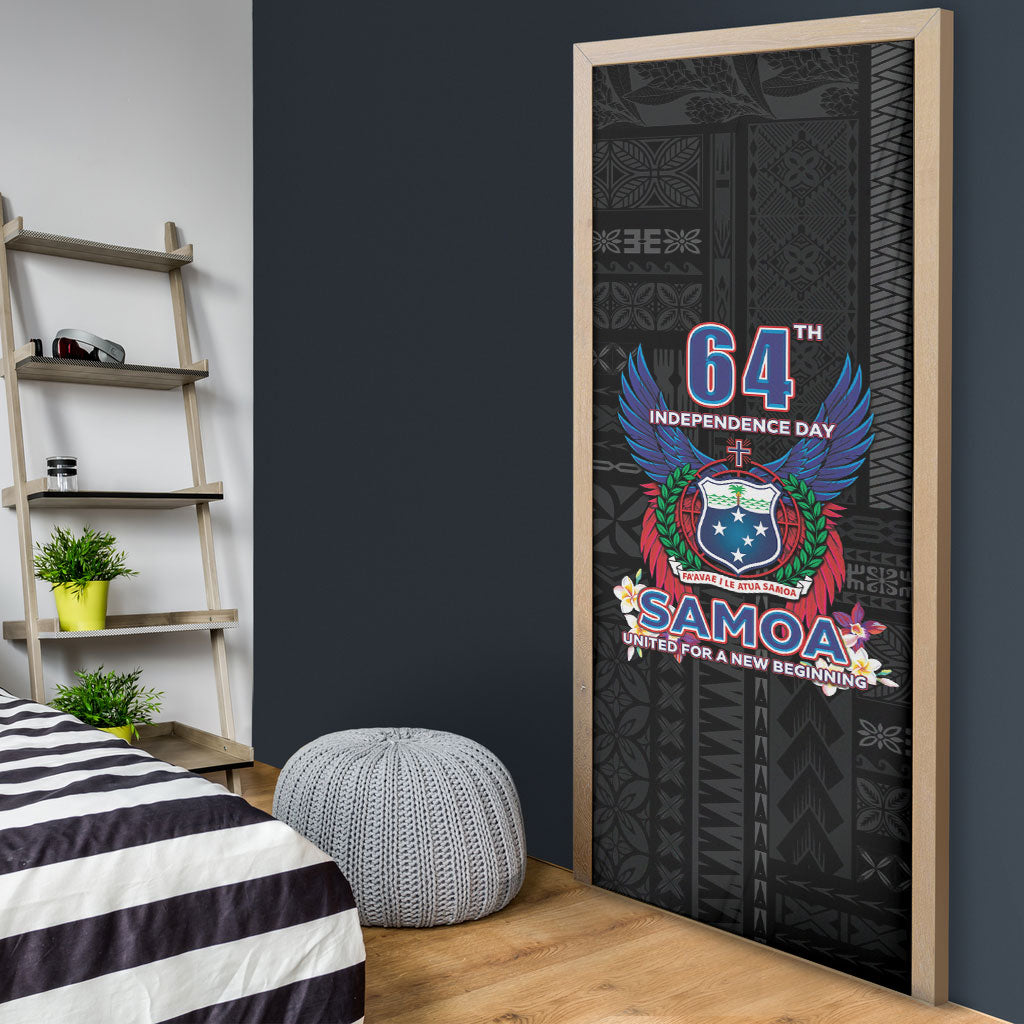 Samoa 64th Independence Anniversary Door Cover LT05 - Polynesian Pride