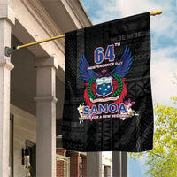 Samoa 64th Independence Anniversary Garden Flag LT05 House Flag Black - Polynesian Pride